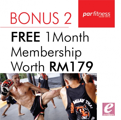 OFFER 2 - Free 1 month membership worth RM179